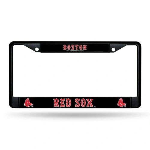 Boston Red Sox Chrome License Plate Frame MLB Licensed