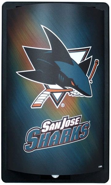 San Jose Sharks Motiglow Light Up Wall Sign NHL Party Animal