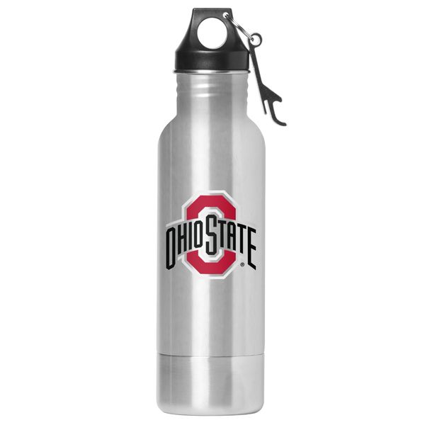 Ohio State Buckeyes Stainless Steel Bottle Chiller w/bottle opener, NCAA