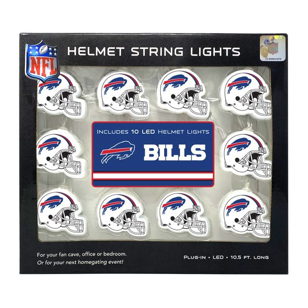 Buffalo Bills LED String Lights Helmet Design