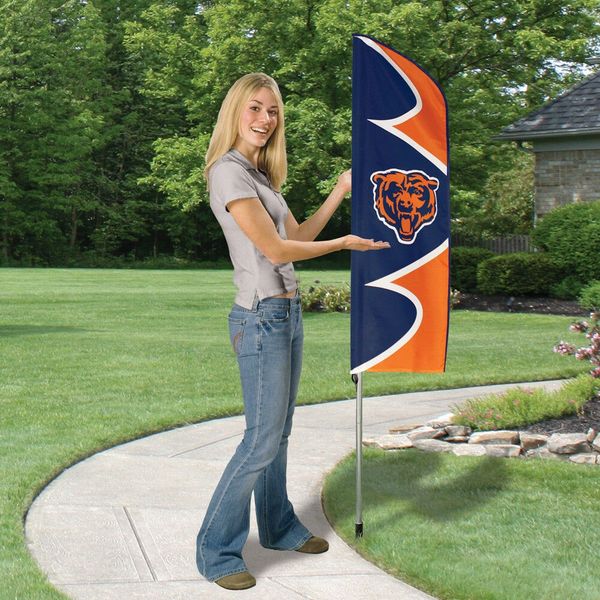 Chicago Bears 6' Tailgate - House Swooper Flag