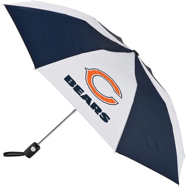 Chicago Bears Automatic Push Button Umbrella 42" NFL Licensed