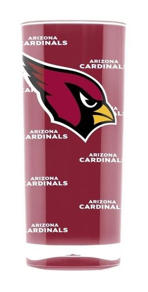 Arizona Cardinals Acrylic Tumbler Cup 20oz Square Insulated/Shatterproof NFL Licensed FREE SHIPPING
