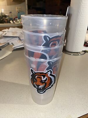 Cincinnati Bengals Tumbler Cups 4pack