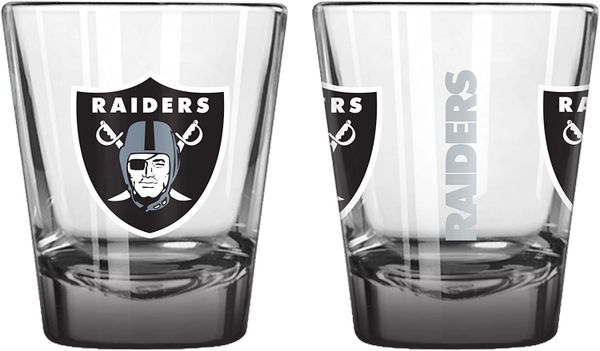 Las Vegas Raiders Elite Shot Glass 2oz. - NFL