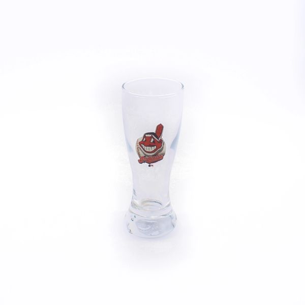 Cleveland Indians Chief Wahoo Pilsner Shot Glass MLB Licensed