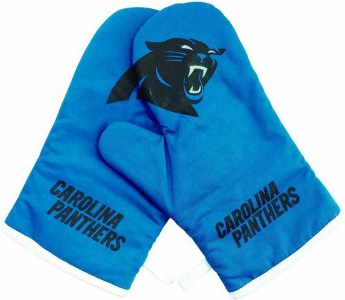 Carolina Panthers Cross Logo BBQ and Oven Mitt