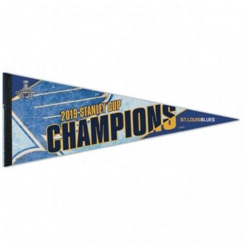 St. Louis Blues 2019 Stanley Cup Champions Rollable Premium Pennant