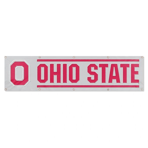 Ohio State Buckeyes 2' x 8' Wall Banner Flag NFL Licensed