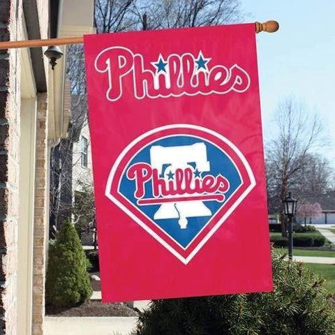 Philadelphia Phillies Embroidered - Wall Flag 2 Sided