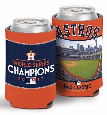 Houston Astros 2017 World Series Champions Can Cooler Koozie