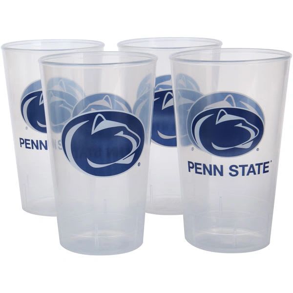 Penn State Nittany Lions Acrylic Tumblers 4 Pack,16oz each