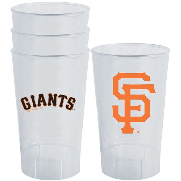 San Francisco Giants Acrylic Tumblers 4 Pack,16oz each