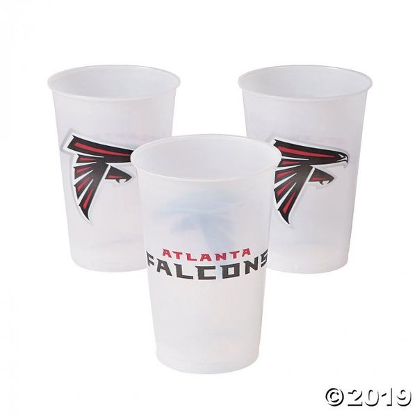 Atlanta Falcons Acrylic Tumblers 4 Pack,16oz each