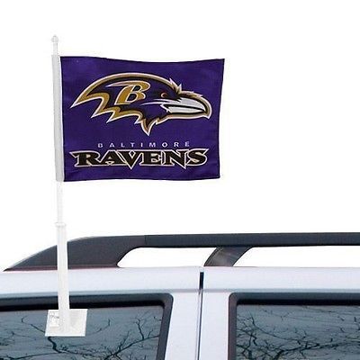 Baltimore Ravens Car Flag Truck - SUV Window Flag