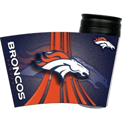 Denver Broncos Travel Tumbler Coffee Cup NFL