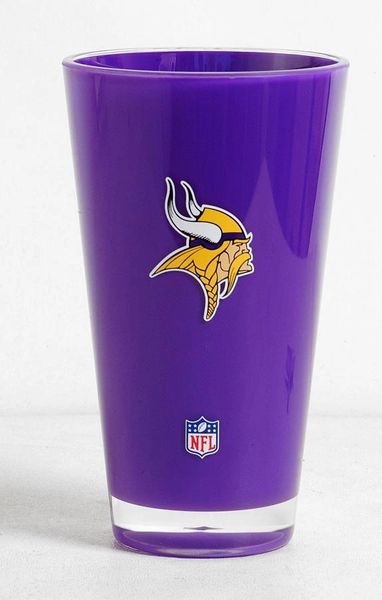 Minnesota Vikings Round Tumbler Cup 20oz Insulated/Shatterproof NFL