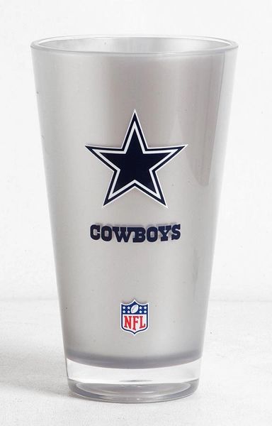 Dallas Cowboys Acrylic Tumbler Cup 20oz. Round Insulated/Shatterproof NFL Licensed FREE SHIPPING
