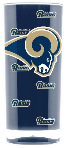 St. Louis Rams Tumbler Cup Insulated 20oz. NFL