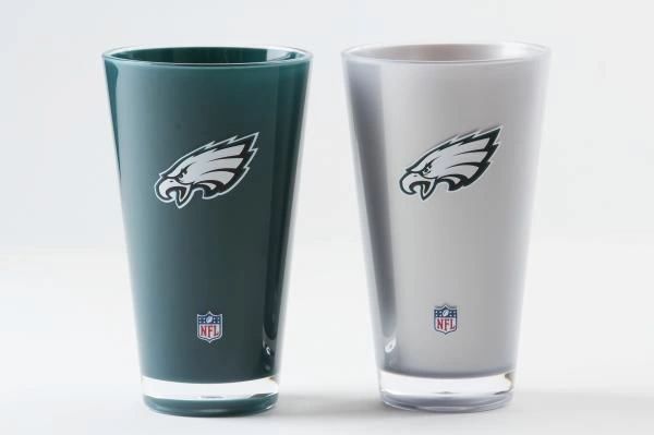 Philadelphia Eagles Insulated Tumbler Cups 2 Pack On Field Colors NFL