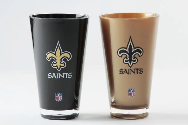 New Orleans Saints Insulated Tumbler Cup 2 Pack On Field Colors NFL Licensed