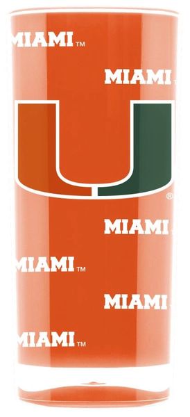 Miami Hurricanes Insulated Tumbler Cup 20oz NCAA Licensed