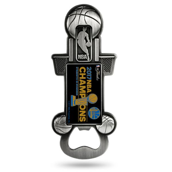 Golden State Warriors 2017 Champions Bottle Opener Magnetic Party Starter NBA