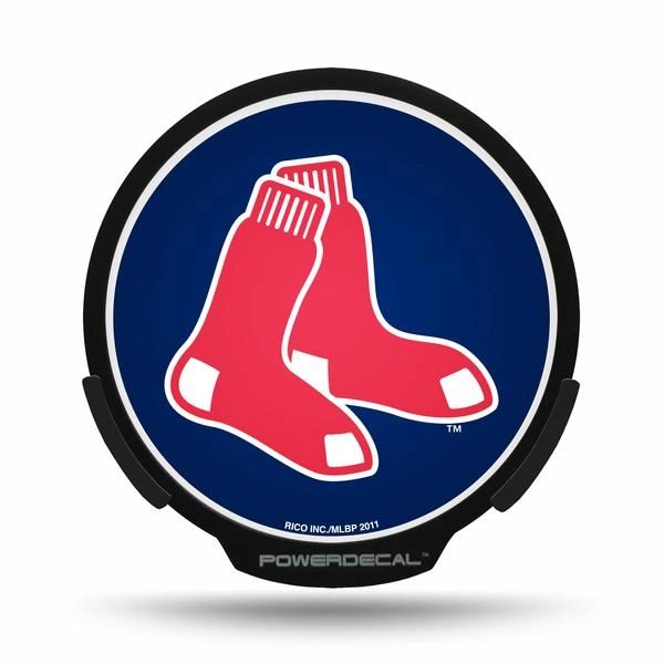 Boston Red Sox LED Window Decal Light Up Logo Powerdecal