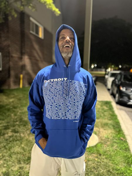 Blue hotsell brockhampton hoodie