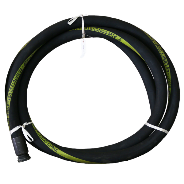 2" x 25' Kev3 Strand Flexible Concrete Pump Hose HD to HD