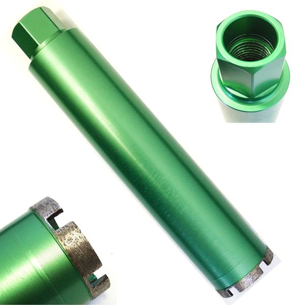 Premium Green Series 7" Wet Diamond Core Drill Bit for Concrete 