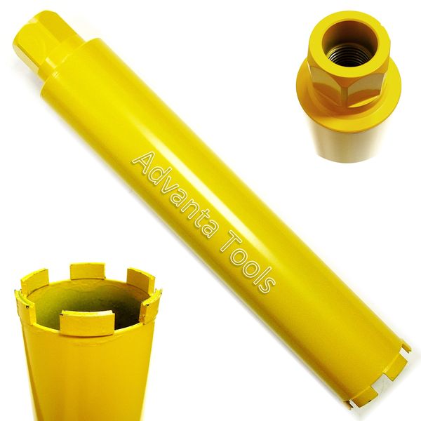 3” Diamond Core Bit For Wet Drilling Heavy Reinforced Concrete With ...