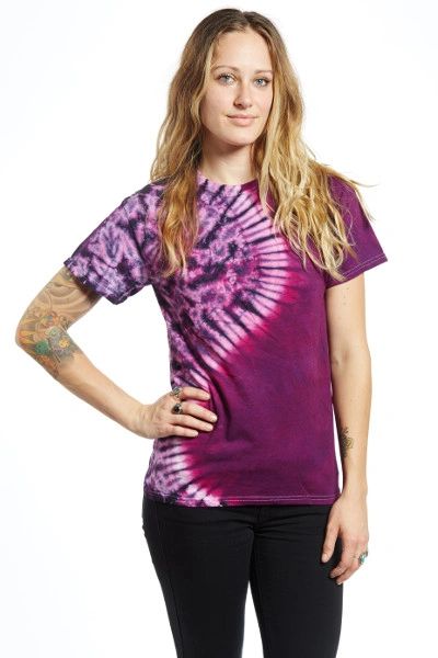 Yin Yang Tee - Razzberry | Sew It Seams Tie Dye