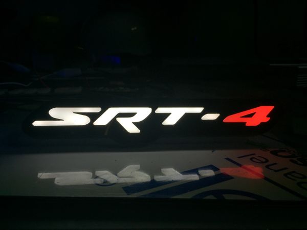 illuminated SRT4 Badge | X-Lume illuminated Car Products ford wiring 