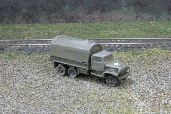 N Scale KR 02008 WWII Army DCKW Amphibious Boat for Layout or Flatcar Load 