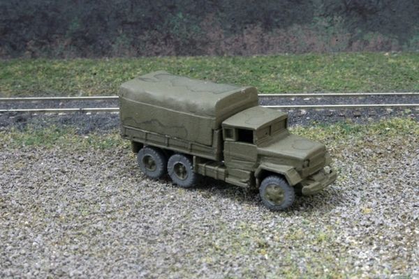 US Army M35 2 1/2 Ton 6x6 Cargo Truck, OD Green