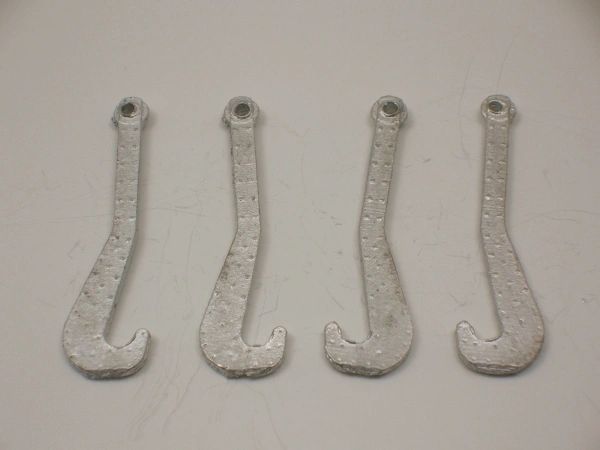 HO Scale 75 Ton "J" Hooks