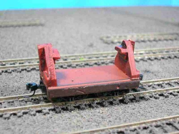 N Scale Mill Car w/ Ladle Cradle