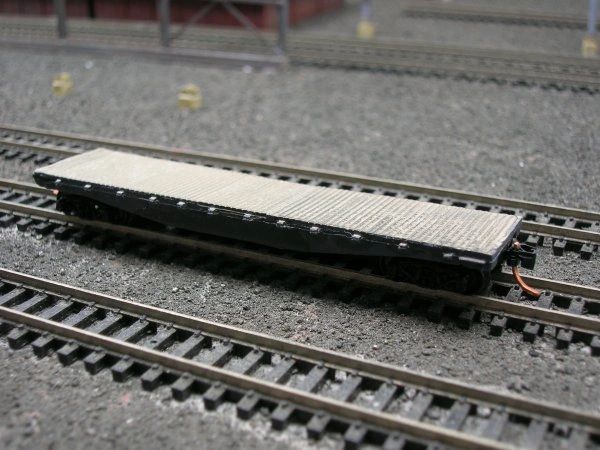 N Scale Idler Flat Car