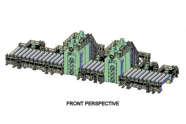 Complete Mesta 4 High Rolling Mill - Line #5