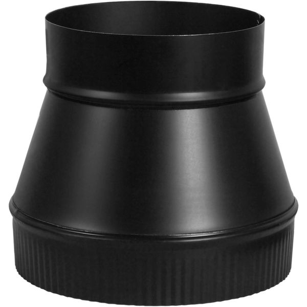 Black Stove Pipe Reducer