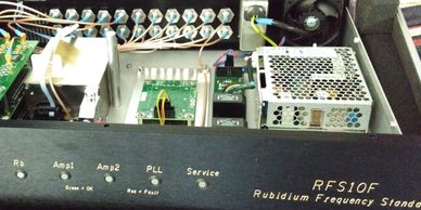 Rubidium frequency standard.