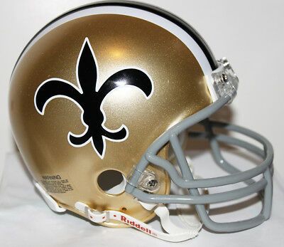 New Orleans Saints Riddell Mini Helmet