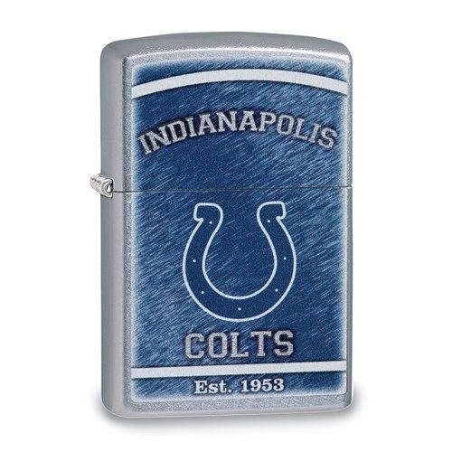 Zippo NFL Indianapolis Colts Helmet Street Chrome Windproof Lighter