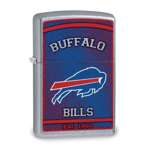 Zippo NFL Buffalo Bills Helmet Street Chrome Windproof Lighter