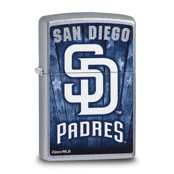 MLB® San Diego Padres™ Street Chrome™ Windproof Lighter