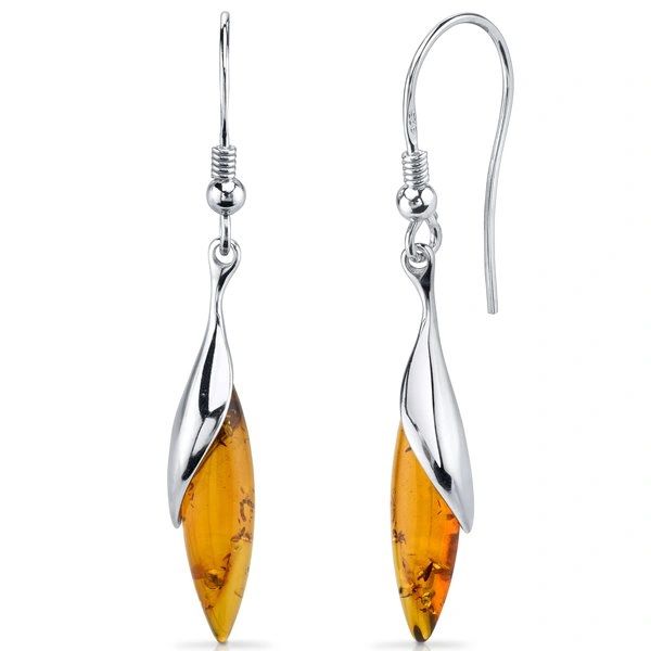 Midwest on sale amber earrings