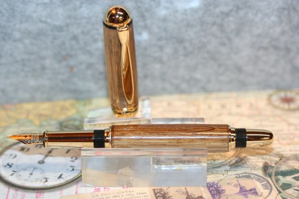 Elite Fountain Pen, Classic Elite Fountain Pen, Handmade Wood Pens, Lanier  Pens