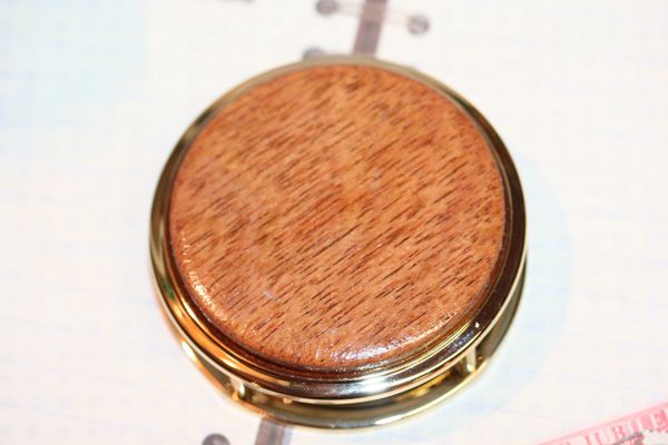 Magnifying Glass Large - Paperweight - South American Jatoba - Desk Magnifier - Wood Paperweight - Reading - Maps - 24 ct Gold Plate Finish