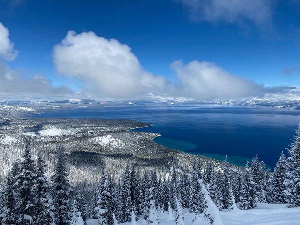 winter on the west shore